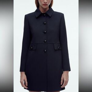 Zara short pocket coat